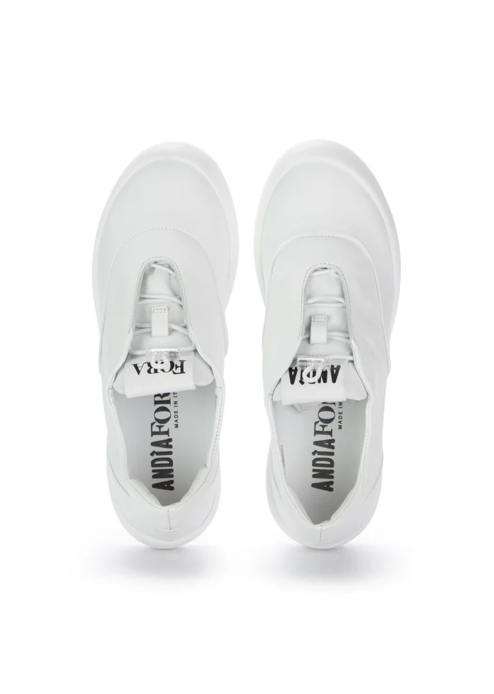 ANDIA FORA | SNEAKERS SLIP-ON NINA DREAMER BIANCO