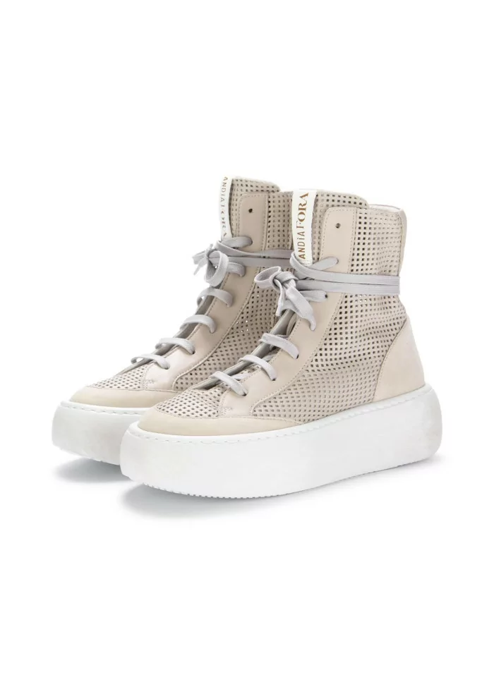 ANDIA FORA | STIVALI EILON SQ PELLE BEIGE