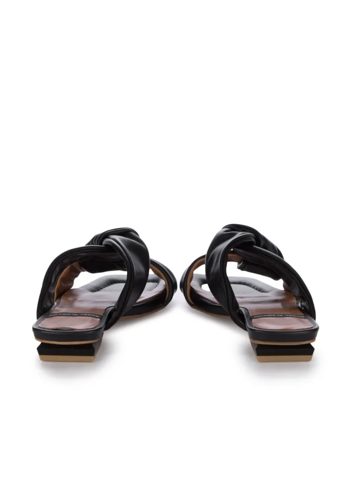 ÀNGEL ALARCÒN | SANDALI AMOS NERO