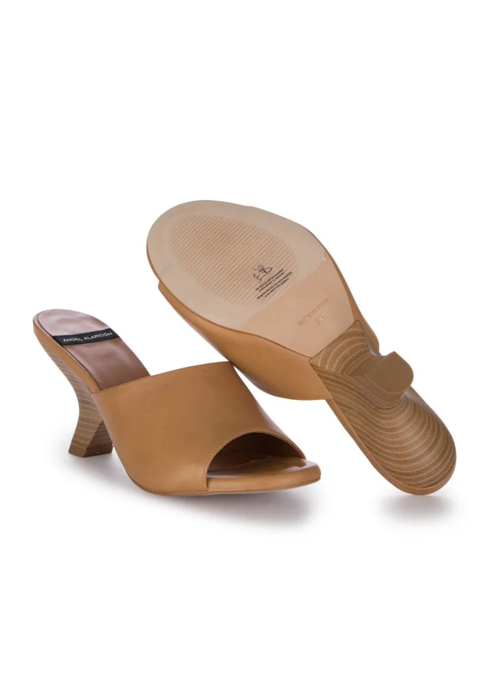 ÀNGEL ALARCÒN | SANDALI CON TACCO KADY MARRONE