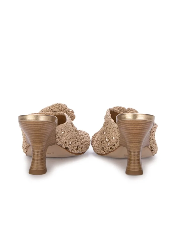 ÀNGEL ALARCÒN | SANDALI CON TACCO KARANE BEIGE