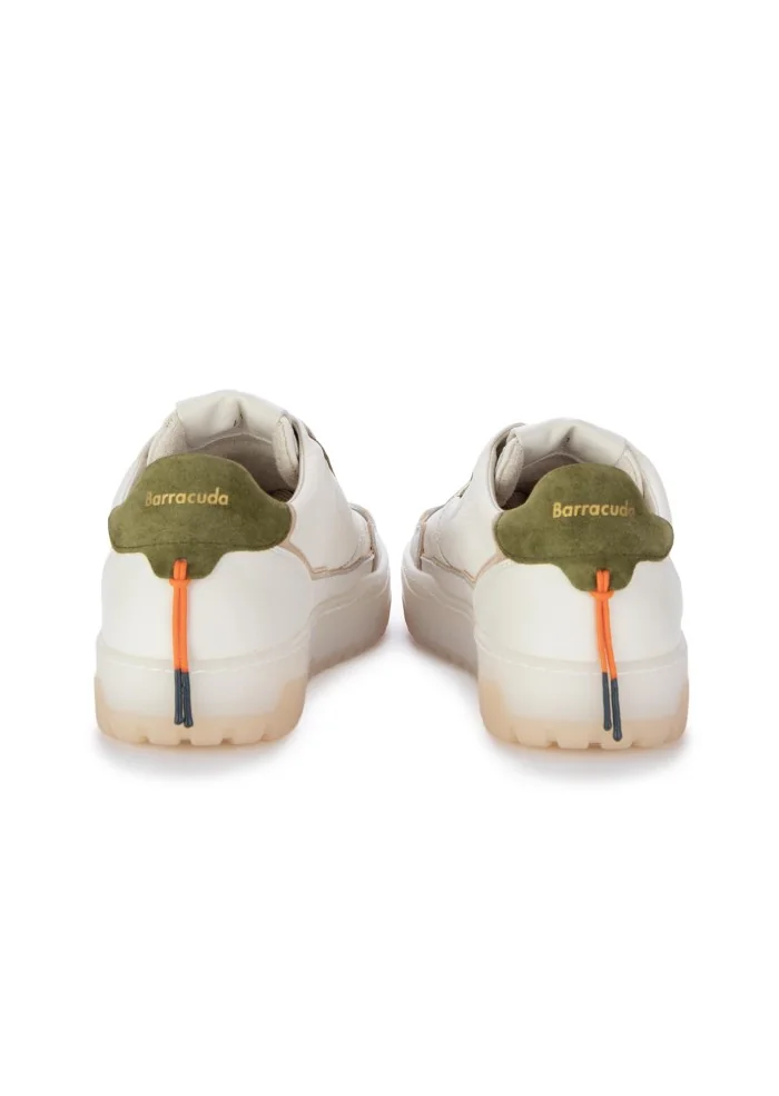 BARRACUDA | SNEAKERS EARVING BIANCO BEIGE VERDE