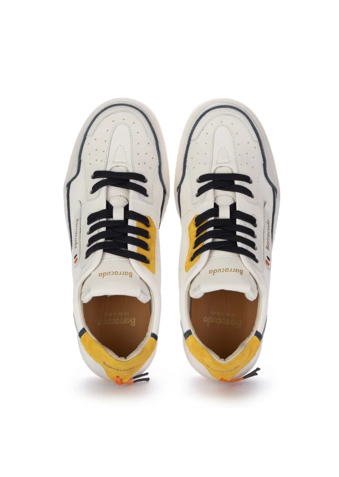 BARRACUDA | SNEAKERS EARVING BIANCO BLU GIALLO