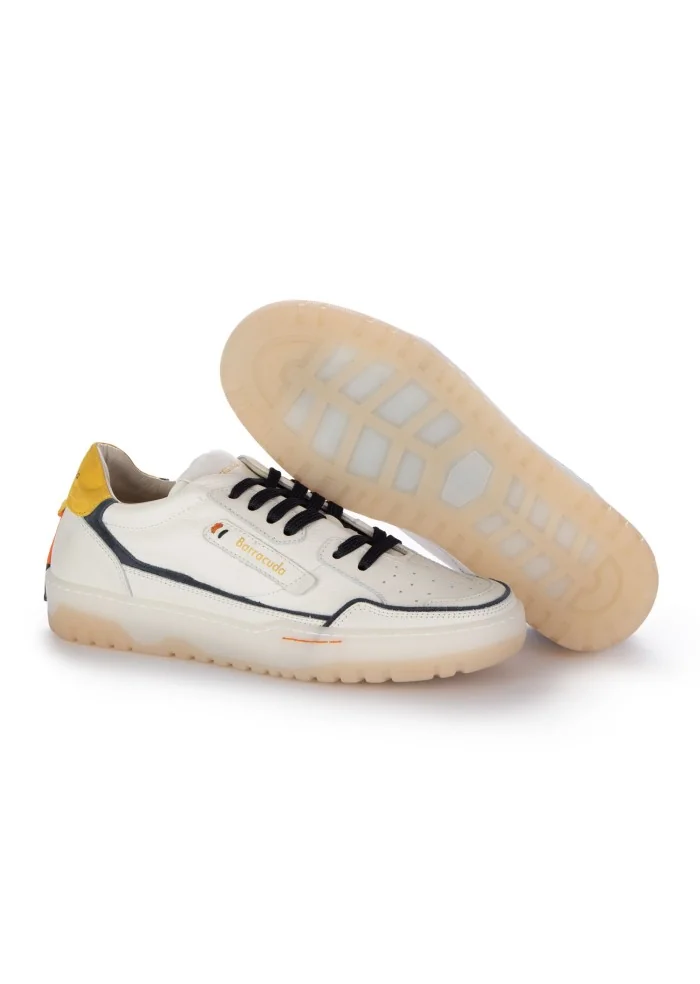BARRACUDA | SNEAKERS EARVING BIANCO BLU GIALLO