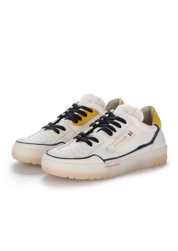 BARRACUDA | SNEAKERS EARVING BIANCO BLU GIALLO