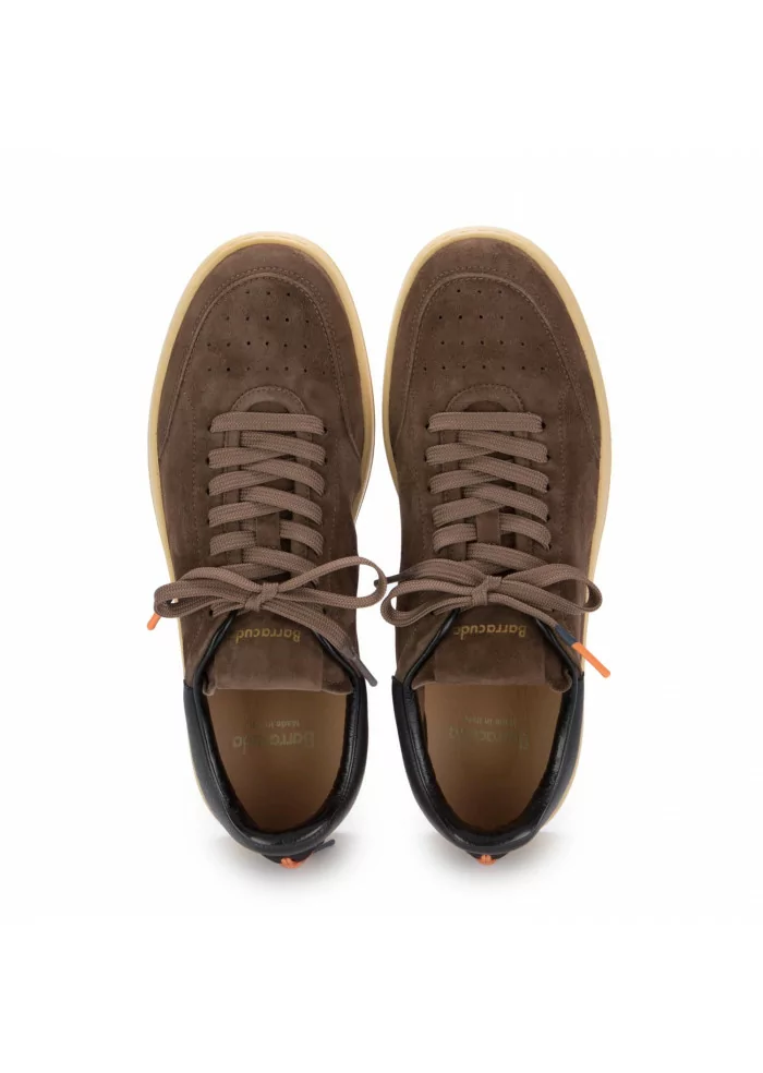 BARRACUDA | SNEAKERS GUGA PELLE SCAMOSCIATA MARRONE