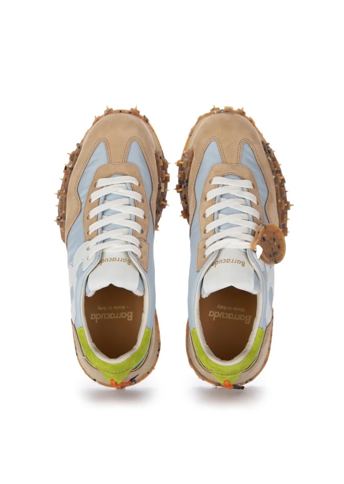 BARRACUDA | SNEAKERS IMPACT AZZURRO MARRONE