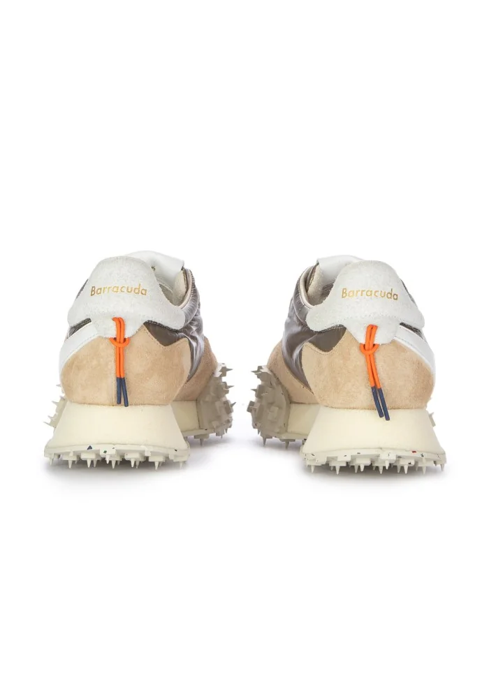 BARRACUDA | SNEAKERS IMPACT BEIGE METALLIZZATO