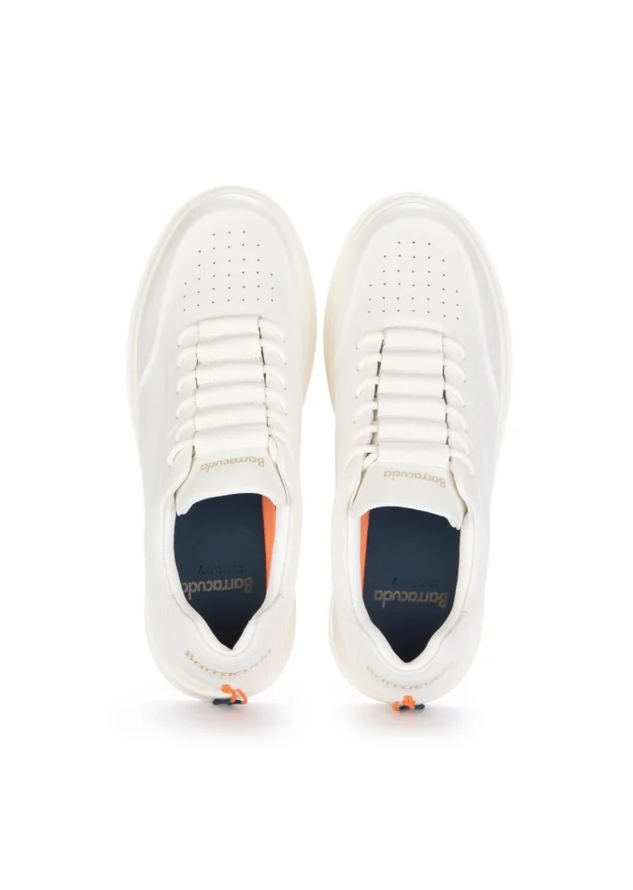 BARRACUDA | SNEAKERS SLIP-ON PHONEIX PELLE BIANCO