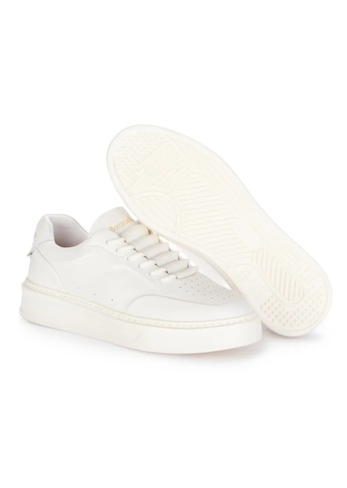 BARRACUDA | SNEAKERS SLIP-ON PHONEIX PELLE BIANCO