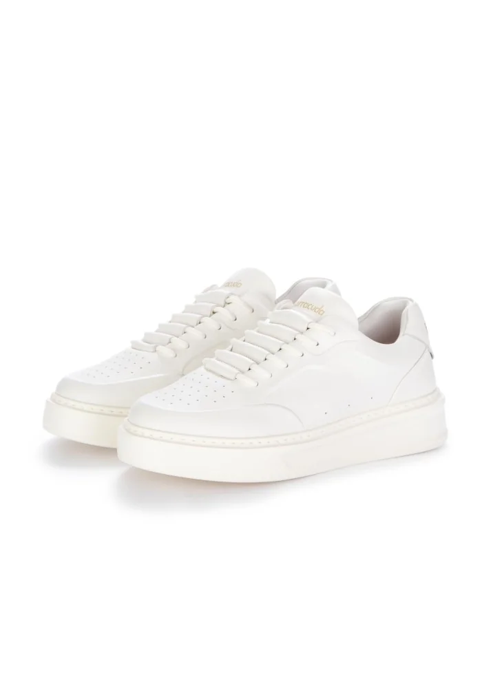 BARRACUDA | SNEAKERS SLIP-ON PHONEIX PELLE BIANCO