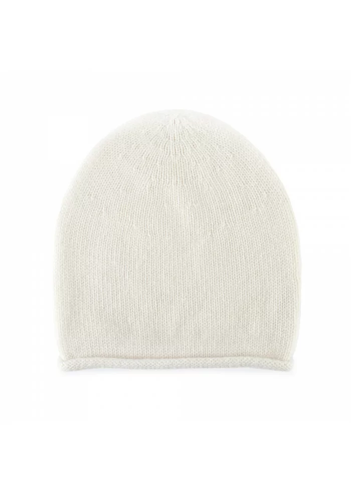 BERRETTO UNISEX RIVIERA CASHMERE | 118R CUPOLA RASATA BIANCO