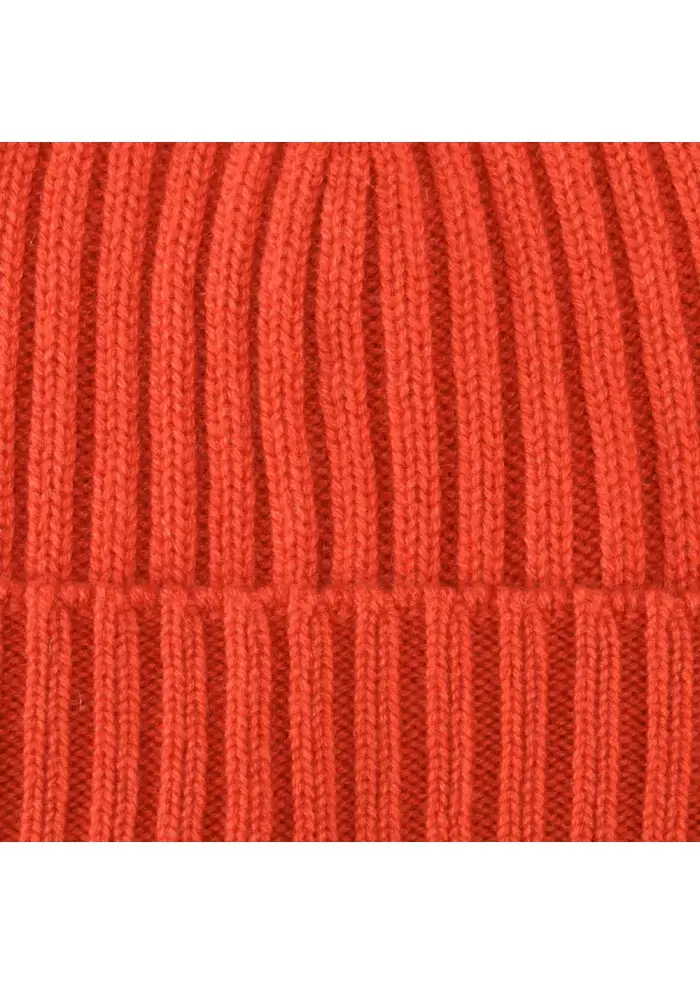 BERRETTO UNISEX RIVIERA CASHMERE | 168 COSTA 3 ARANCIONE