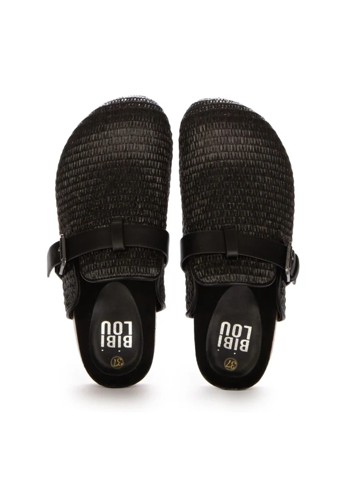 BIBI LOU | SABOT INTRECCIATO NERO