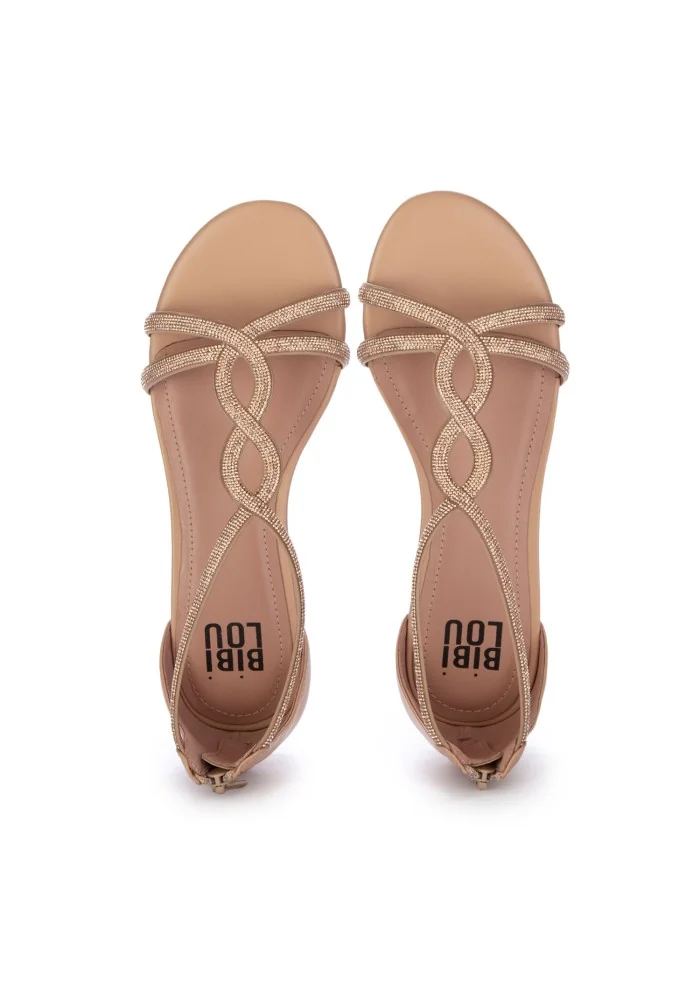 BIBI LOU | SANDALI CINTURINI INCROCIATI ROSA
