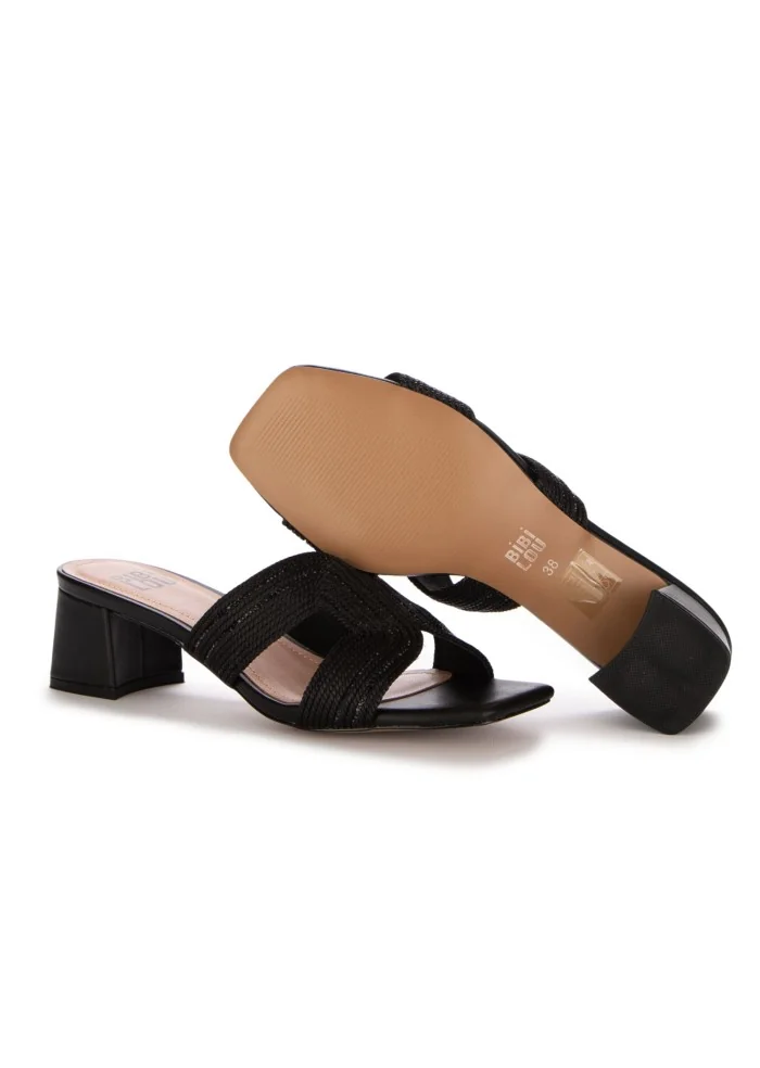 BIBI LOU | SANDALI CON TACCO CHIC NERO