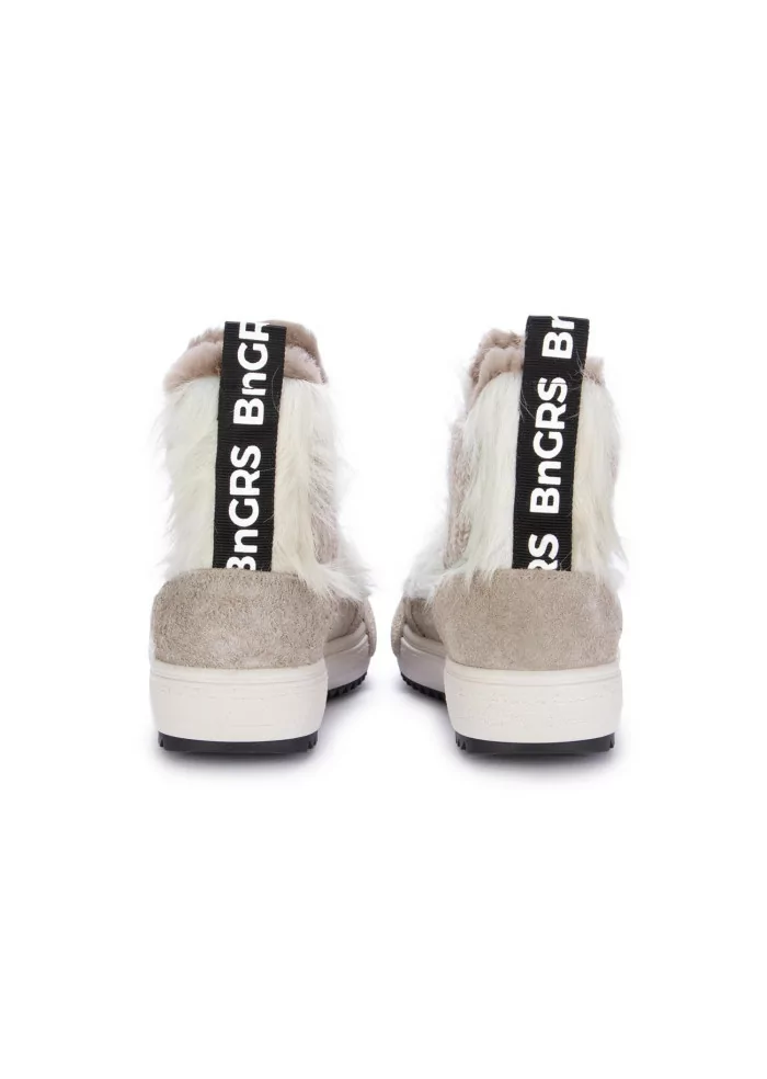 BNG REAL SHOES | CHELSEA LA YETI BEATLES BIANCO TAUPE