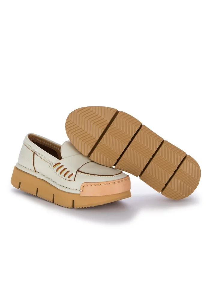 BNG REAL SHOES | MOCASSINI LA PENNY HIGH BIANCO