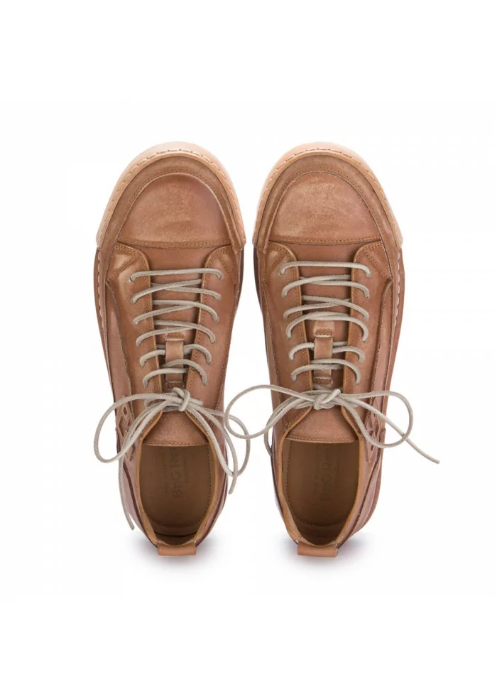 BNG REAL SHOES | SNEAKERS EFFETTO VINTAGE "LA SABBIA" MARRONE