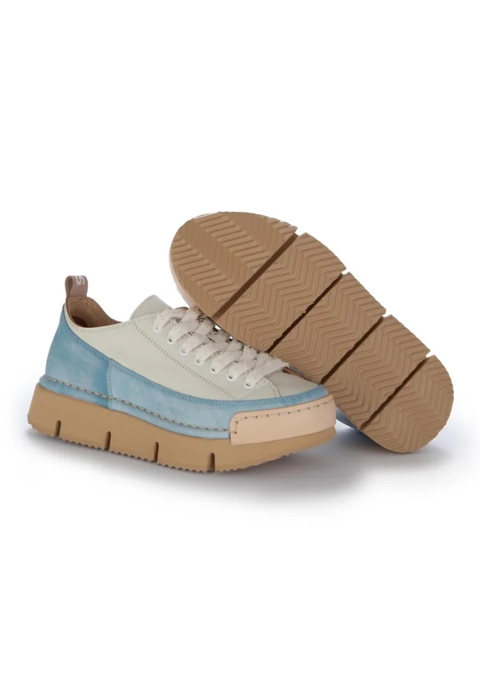 BNG REAL SHOES | SNEAKERS LA DINAMICA BIANCO AZZURRO