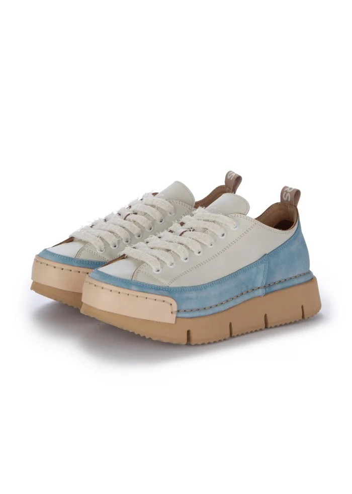 BNG REAL SHOES | SNEAKERS LA DINAMICA BIANCO AZZURRO