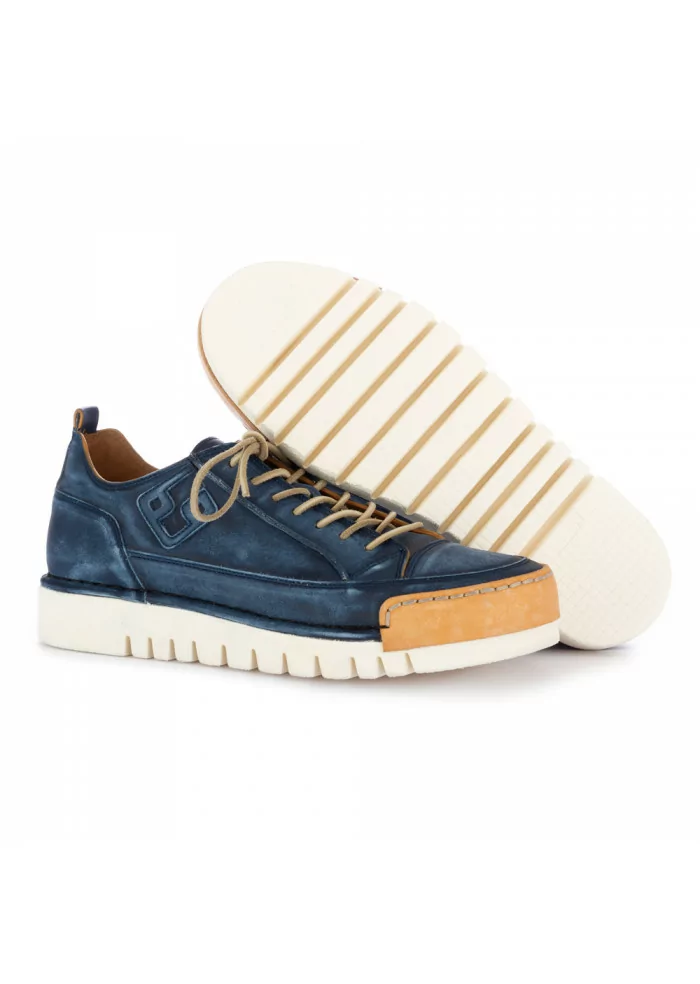 BNG REAL SHOES | SNEAKERS "LA JEANS" BLU