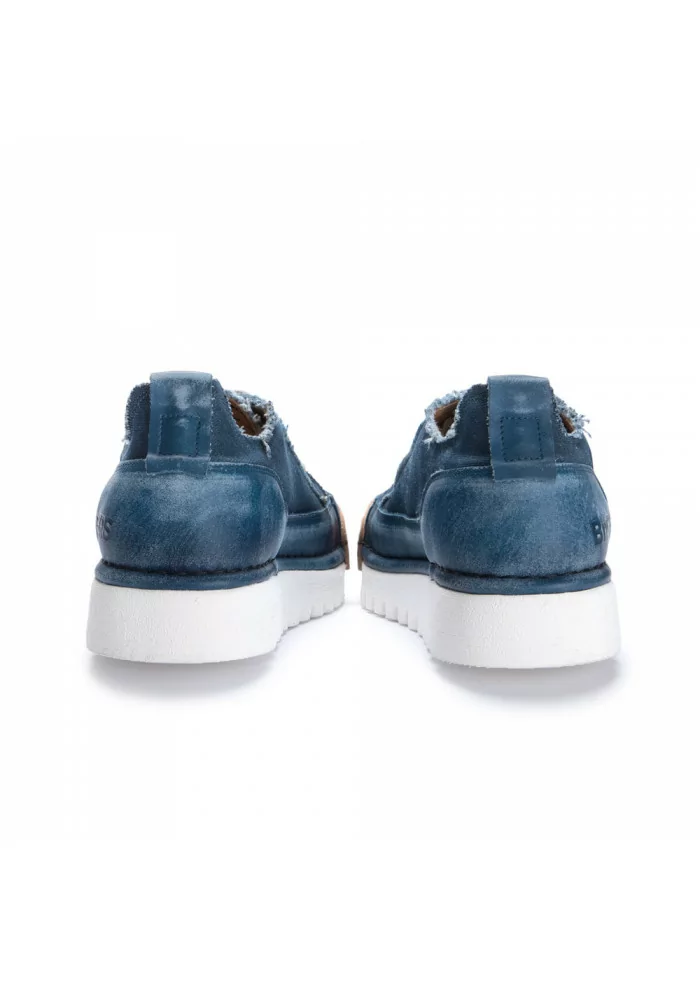 BNG REAL SHOES | SNEAKERS "LA JEANS" CANVAS BLU