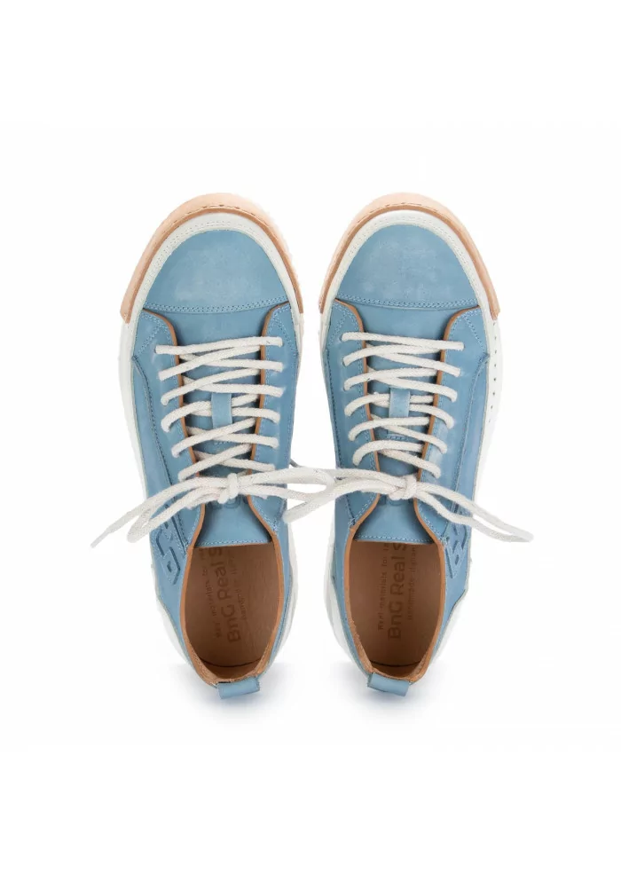 BNG REAL SHOES | SNEAKERS "LA NUVOLA" AZZURRO BIANCO