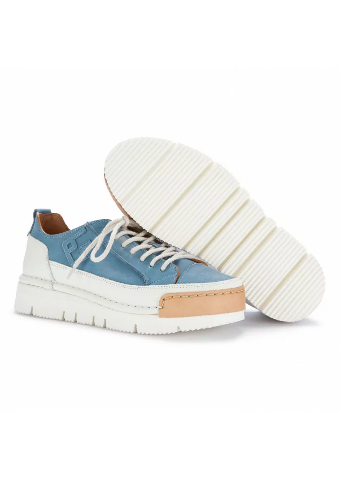 BNG REAL SHOES | SNEAKERS "LA NUVOLA" AZZURRO BIANCO