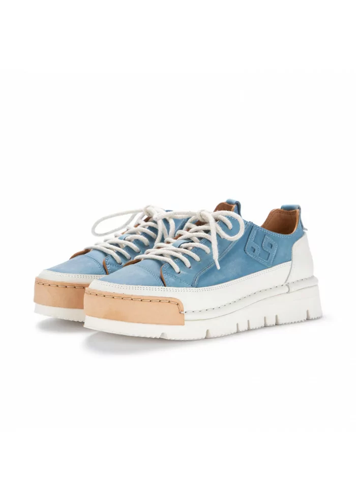 BNG REAL SHOES | SNEAKERS "LA NUVOLA" AZZURRO BIANCO