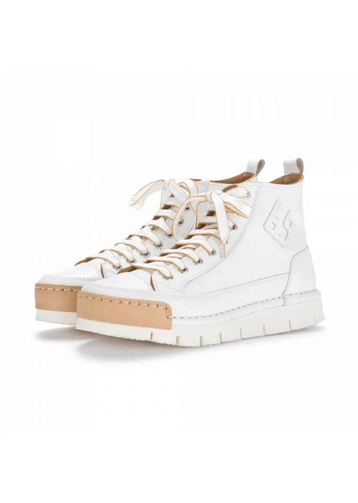 BNG REAL SHOES | SNEAKERS "LA PERLA HIGH" BIANCO