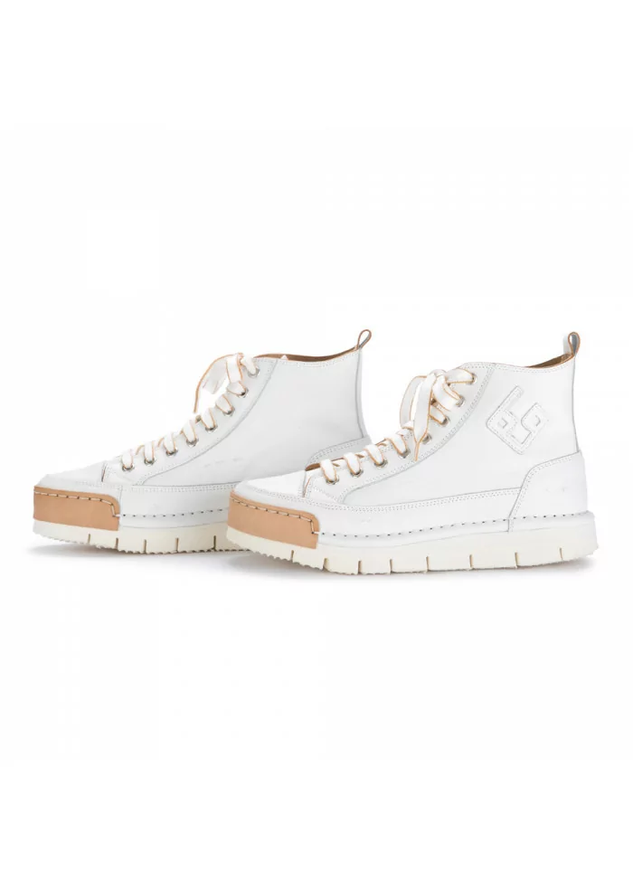 BNG REAL SHOES | SNEAKERS "LA PERLA HIGH" BIANCO