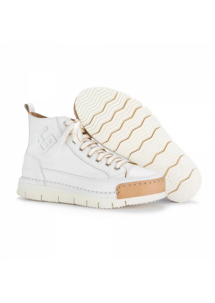 BNG REAL SHOES | SNEAKERS "LA PERLA HIGH" BIANCO
