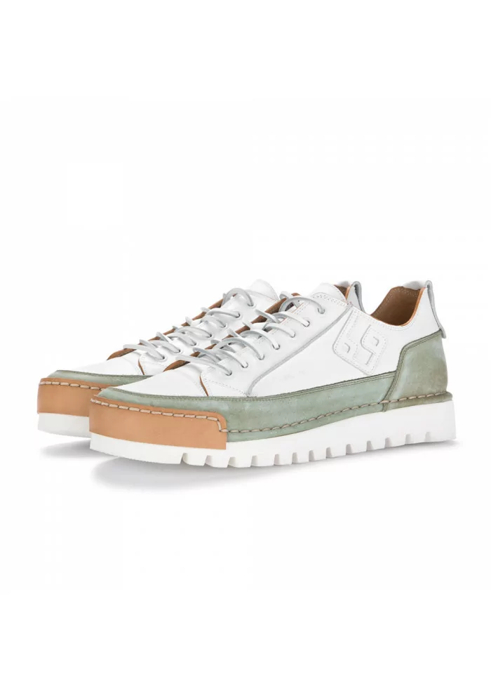 BNG REAL SHOES | SNEAKERS "LA SALVIA" BIANCO VERDE