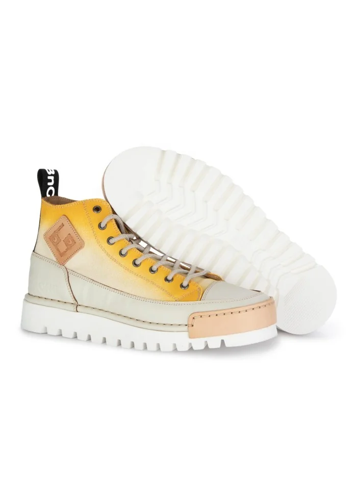 BNG REAL SHOES | SNEAKERS LA SFUMATA GIALLO BIANCO