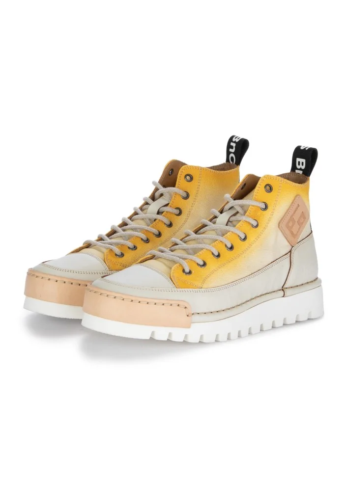 BNG REAL SHOES | SNEAKERS LA SFUMATA GIALLO BIANCO