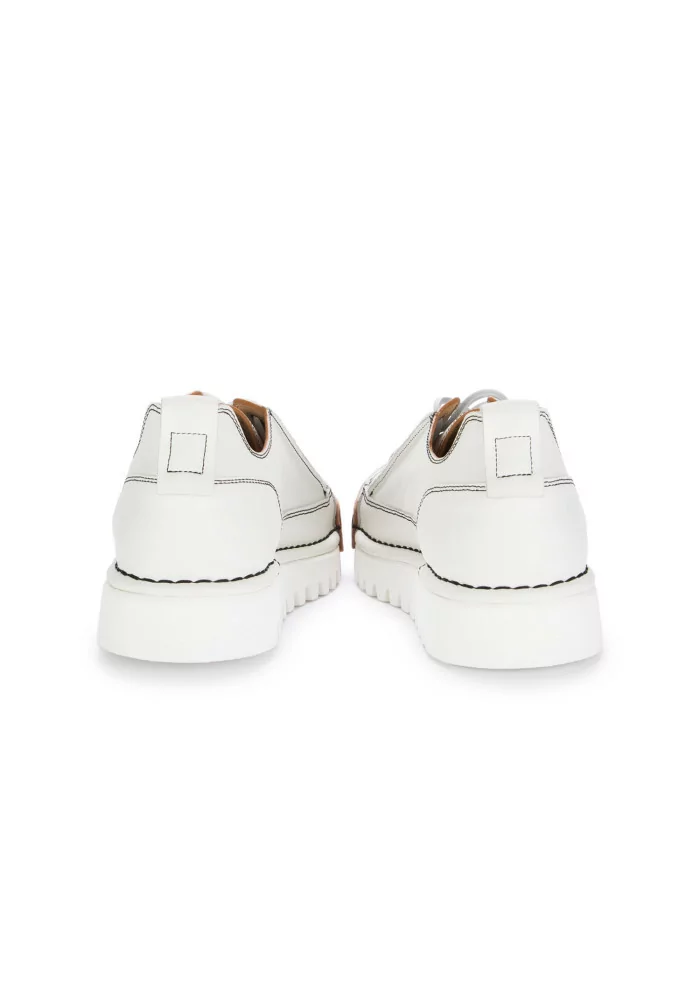 BNG REAL SHOES | SNEAKERS LA VINTAGE PELLE BIANCO