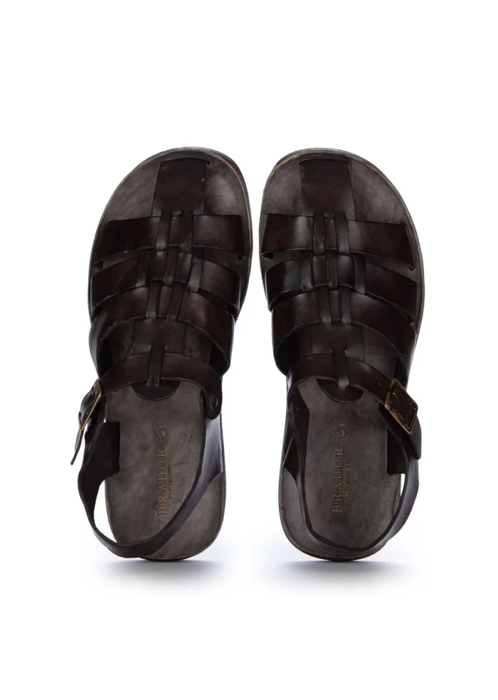 BRADOR | SANDALI APOLLO MAT. T/CAPO MARRONE TESTA DI MORO