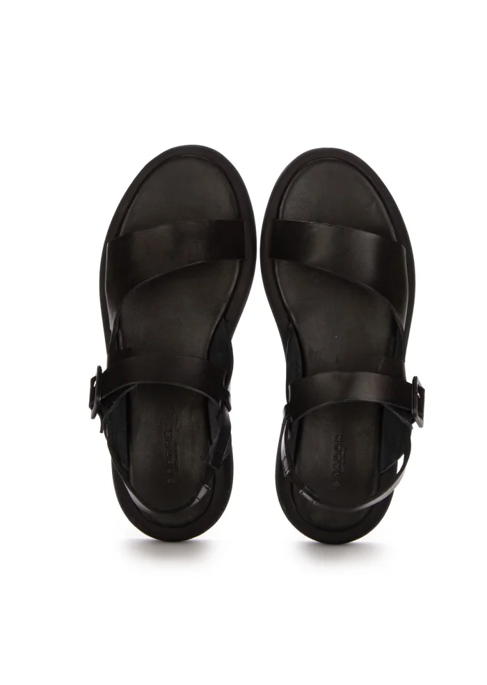BRADOR | SANDALI MALESIA NERO