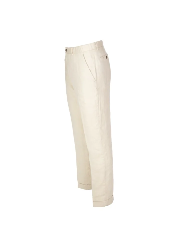 BRIGLIA | PANTALONI LINO BEIGE
