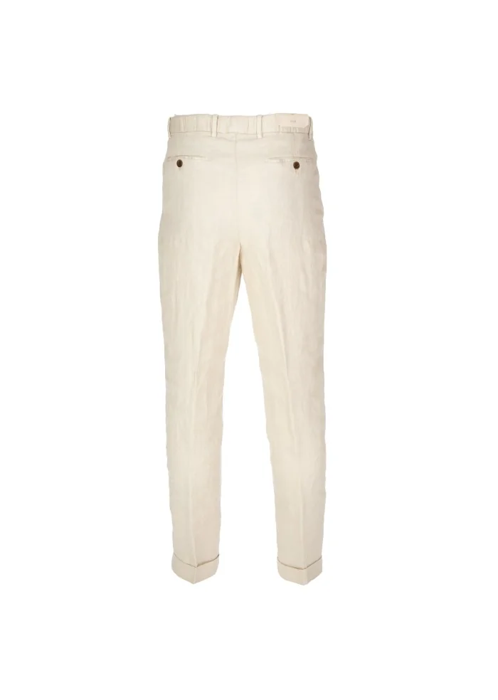 BRIGLIA | PANTALONI LINO BEIGE