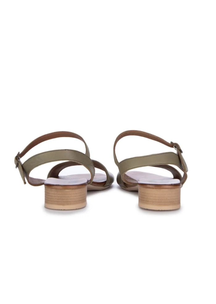 BUENO | SANDALI FASCIA LARGA VERDE