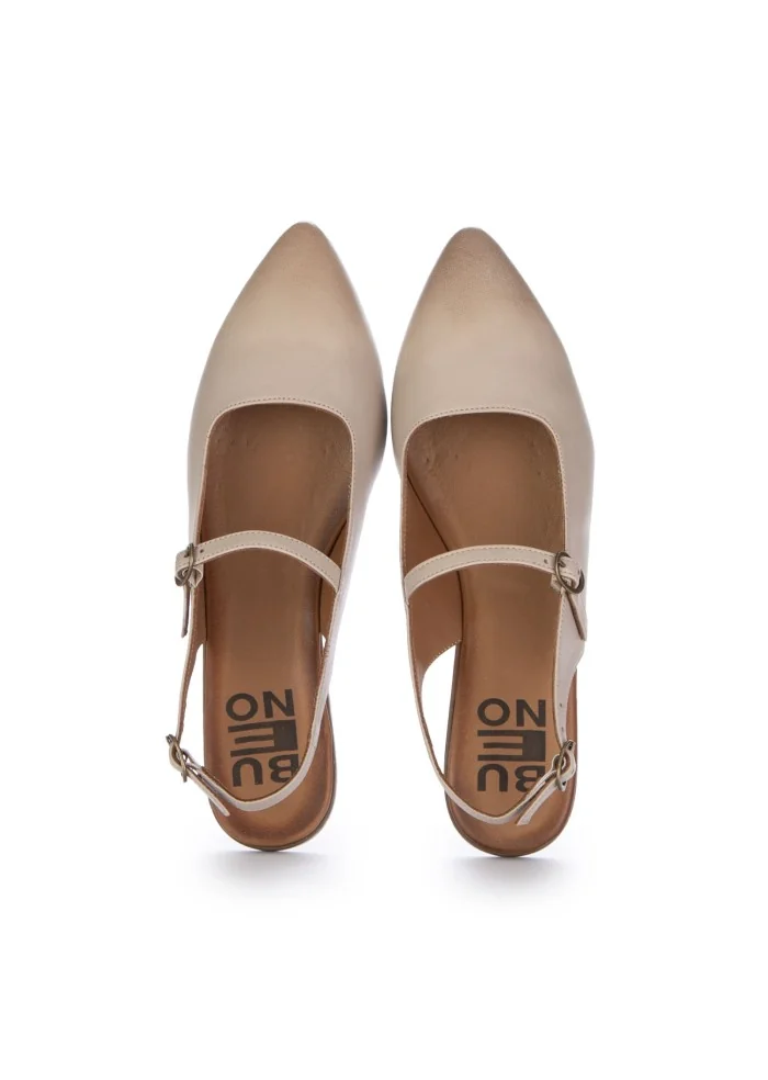 BUENO | SLINGBACK LACCETTO BEIGE