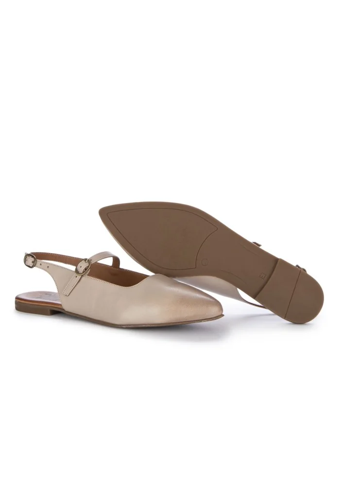 BUENO | SLINGBACK LACCETTO BEIGE