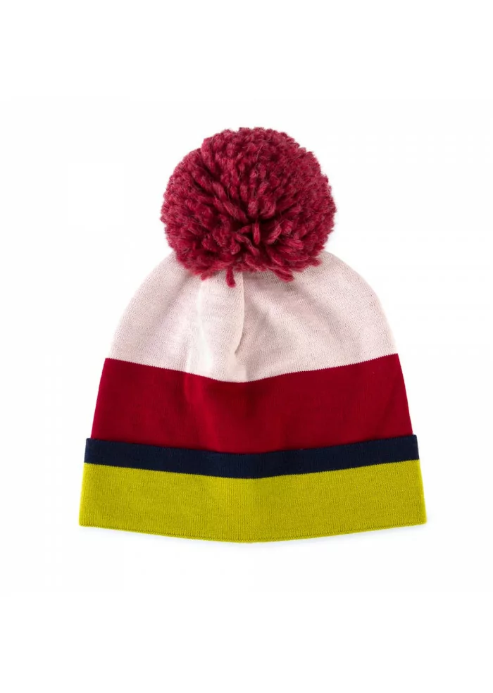 CAPPELLINO DONNA SGHEVIT | PON-PON ROSA VERDE