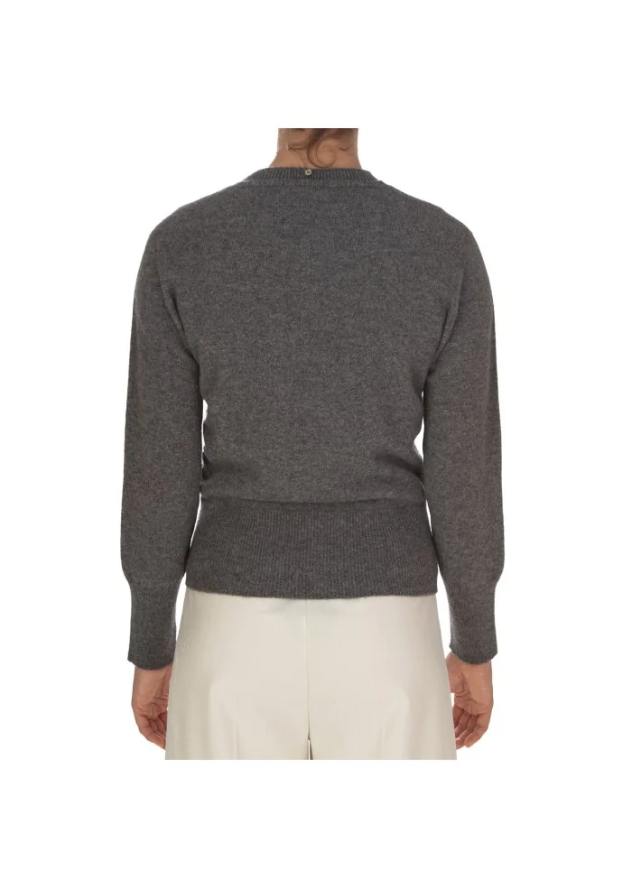 CASHMERE ISLAND | GILET E CARDIGAN KIT APPENNINO GRIGIO ANTRACITE