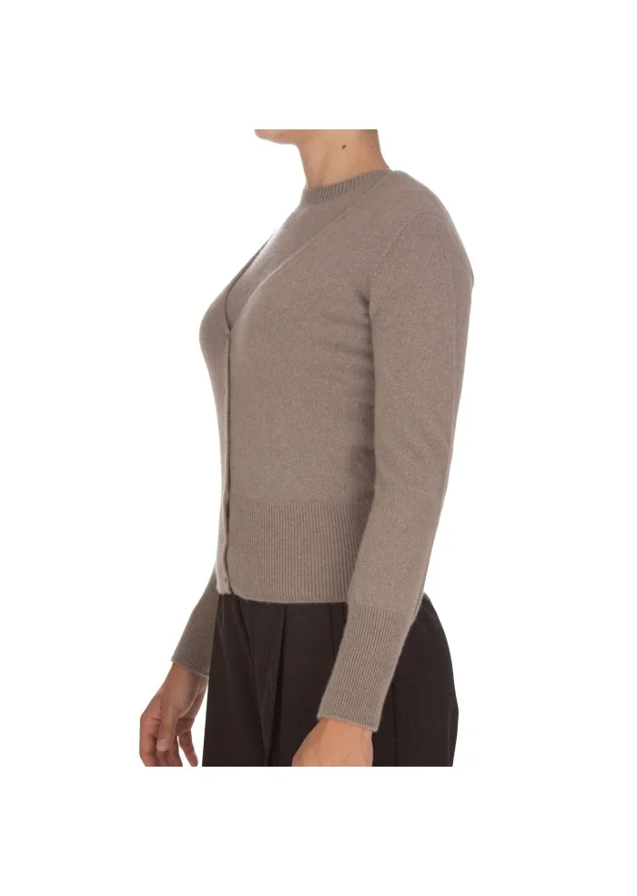 CASHMERE ISLAND | GILET E CARDIGAN KIT APPENNINO MARRONE TALPA