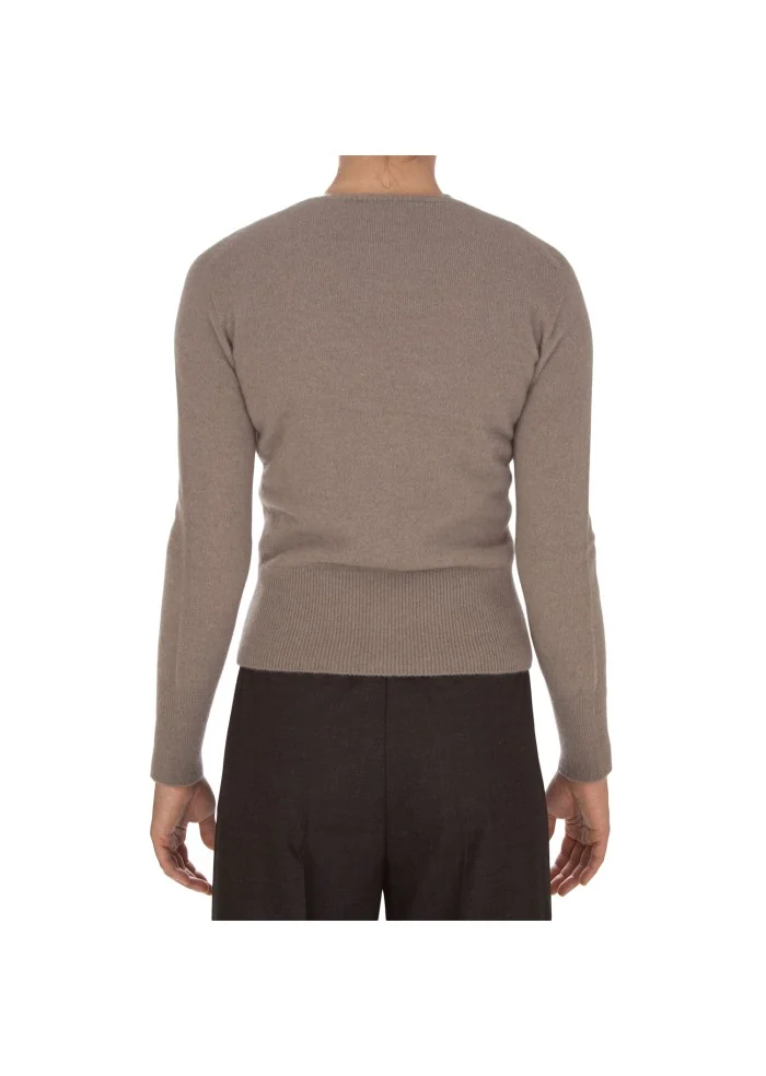 CASHMERE ISLAND | GILET E CARDIGAN KIT APPENNINO MARRONE TALPA