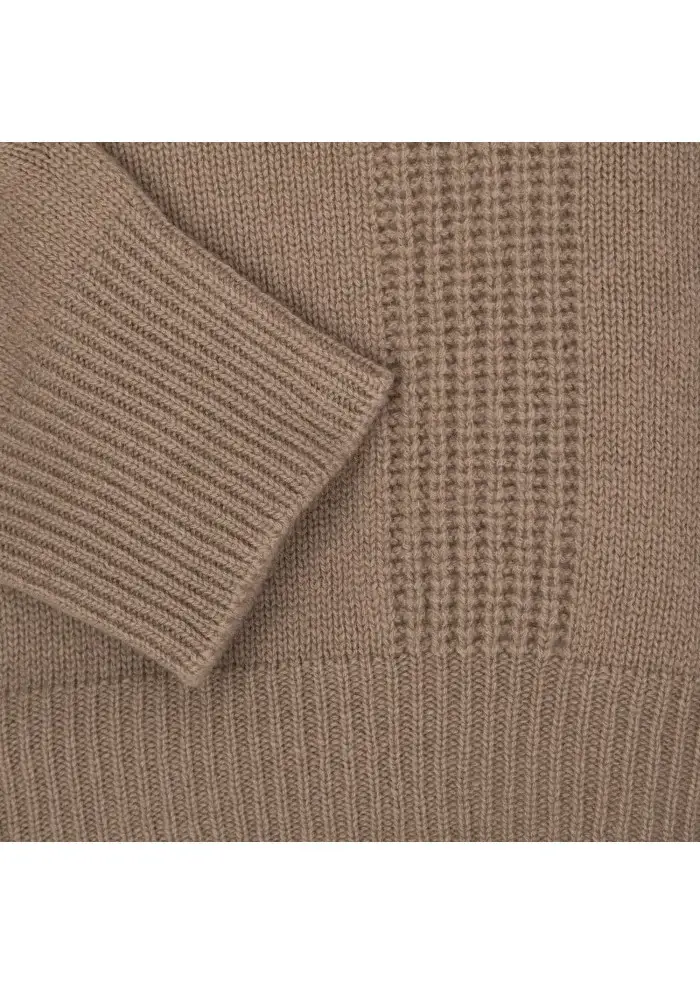 CASHMERE ISLAND | MAGLIONE PITIGLIANO GRIGIO TORTORA