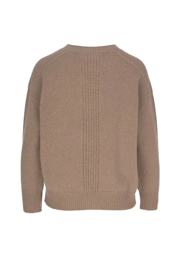 CASHMERE ISLAND | MAGLIONE PITIGLIANO GRIGIO TORTORA